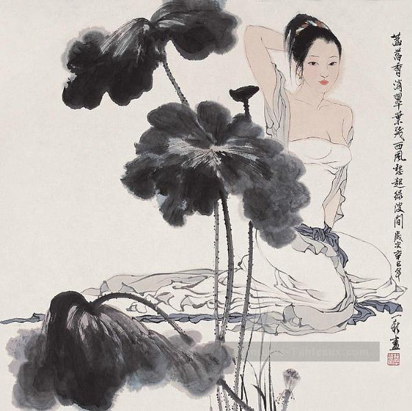 Zhou Yixin 2 chinois traditionnel Peintures à l'huile